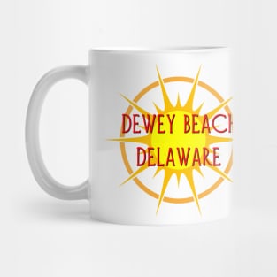 Life's a Beach: Dewey Beach, Delaware Mug